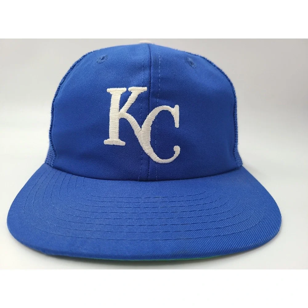 Vintage Kansas City Royals Sports Products Corp Mesh Trucker Snapback Hat‎ Cap